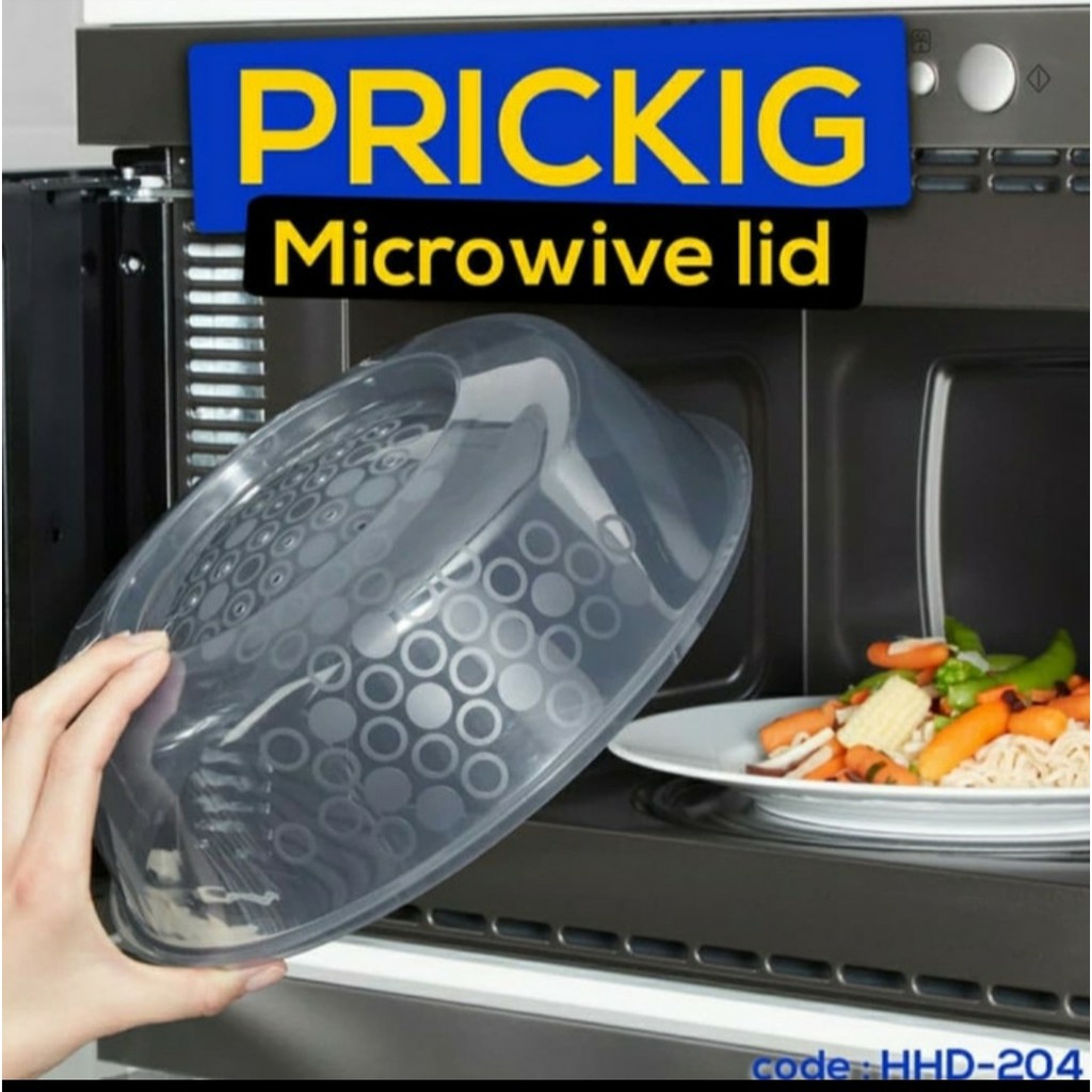 ASLI IKEA PRICKIG Tutup microwave TAHAN PANAS serbaguna