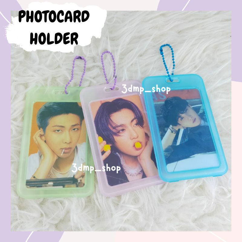 ID CARD / PHOTOCARD HOLDER KEYCHAIN LOMOCARD POLAROID