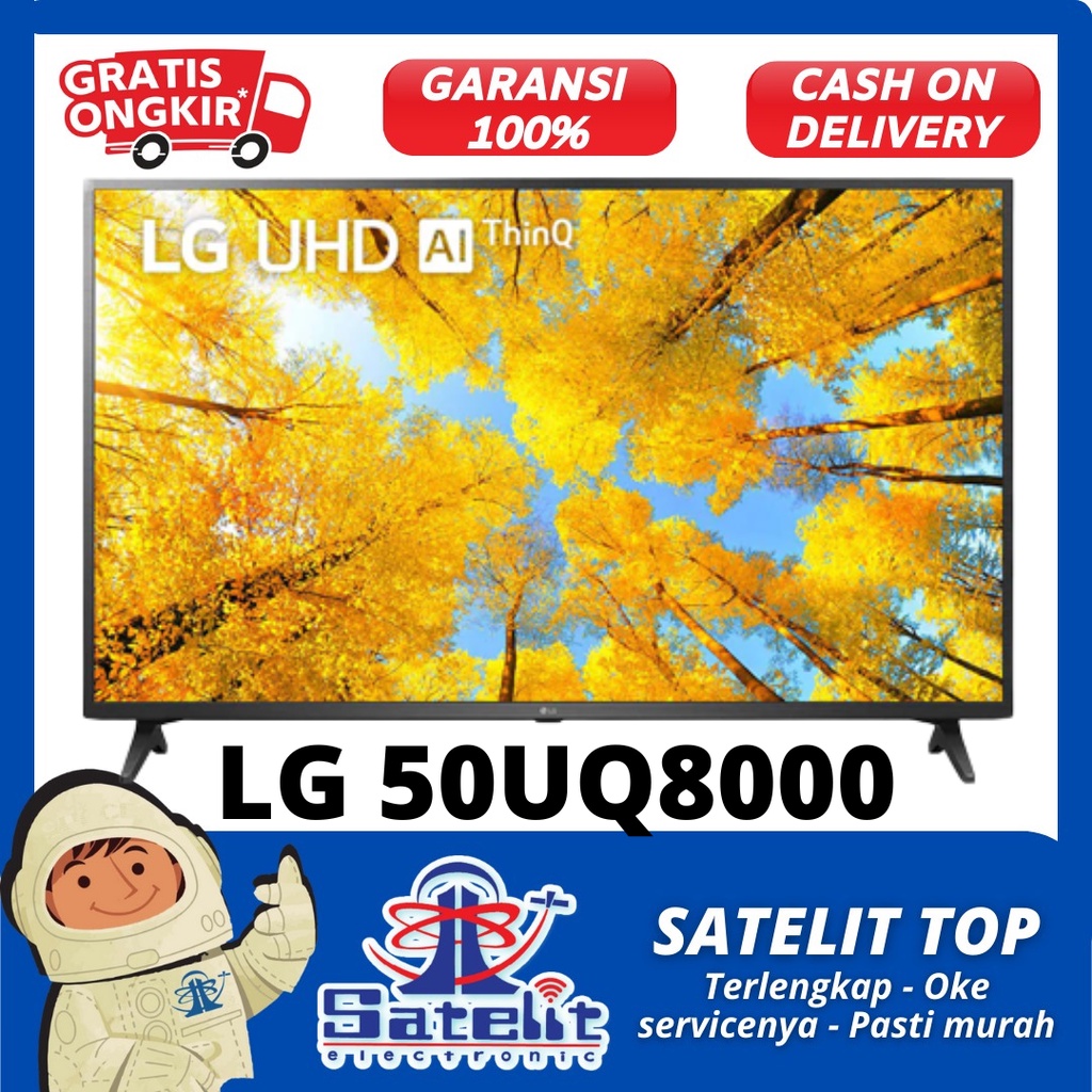 LED TV / TELEVISI SMART TV 50 INCH LG 50UQ8000