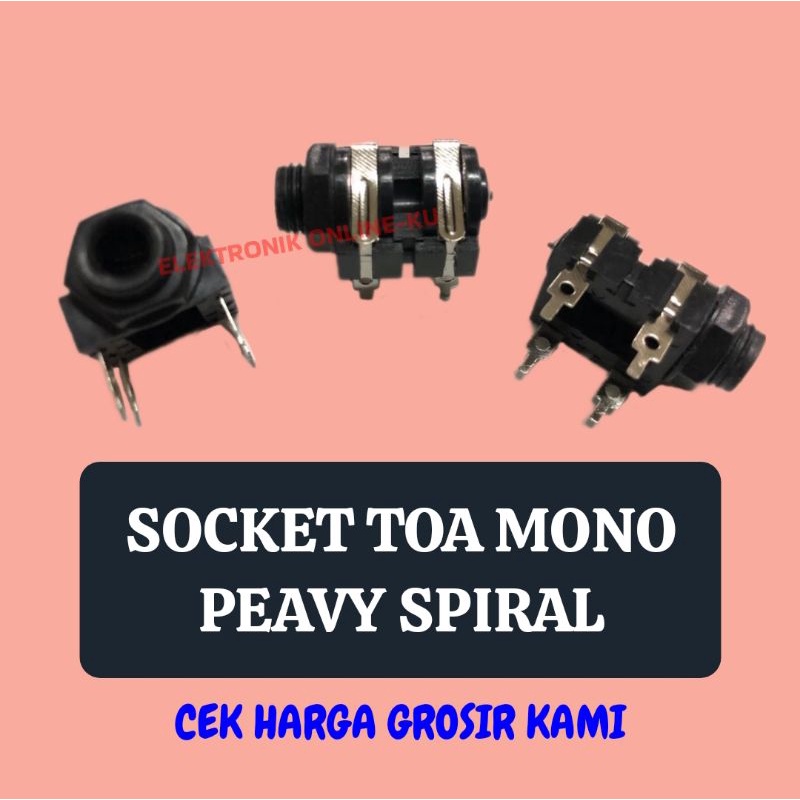 SOCKET AKAI MONO PEAVY SPIRAL