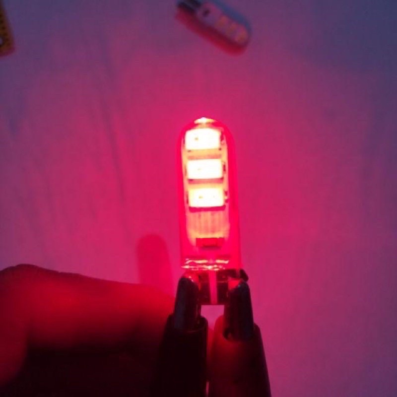 sen jelly non flash/diam harga sepasang/2pcs LAMPU SEN COLOK JELLY 6LED DIAM