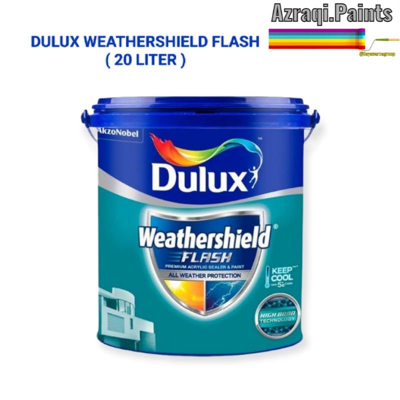 DULUX WEATHERSHIELD FLASH EXTERIOR ( 20 LITER )