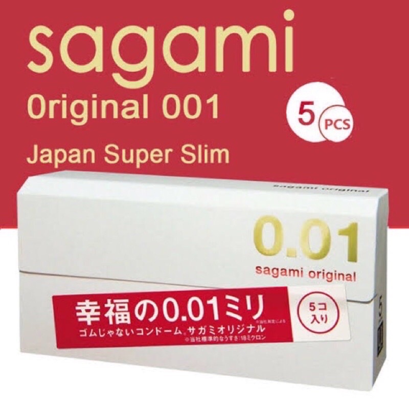 Sagami Original 001 0.01 Ultra Thin Super Slim/Sagami Kondom Original Jepang