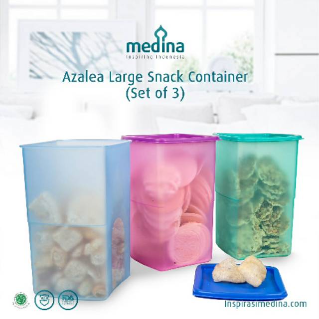 Jual Medina Azalea Foodstorage Toples Makanan Shopee Indonesia