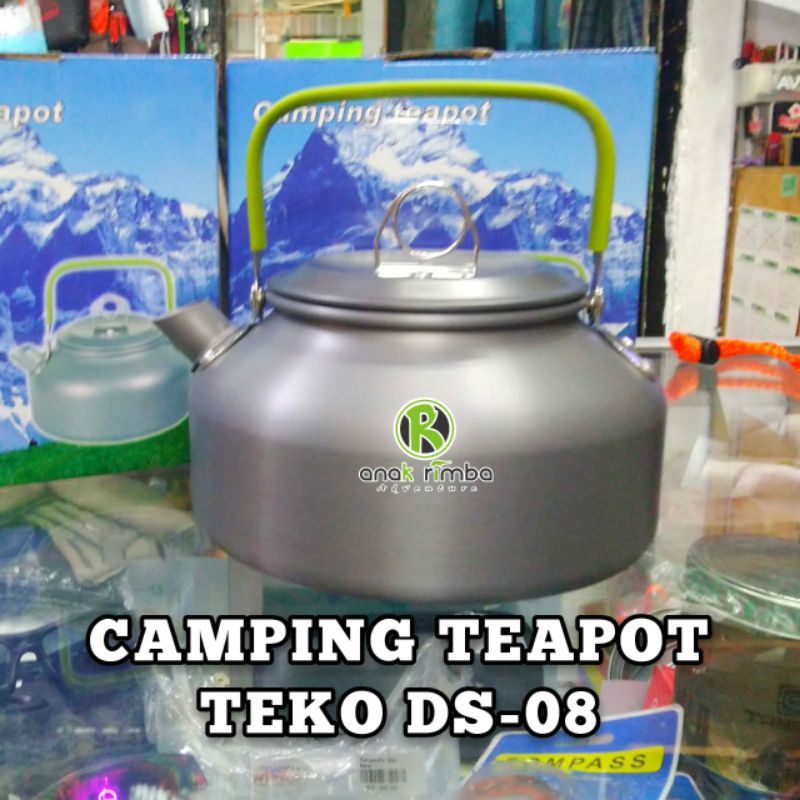 CAMPING TEAPOT DS-08 TEKO, KETTEL, CERET, UNTUK MASAK AIR
