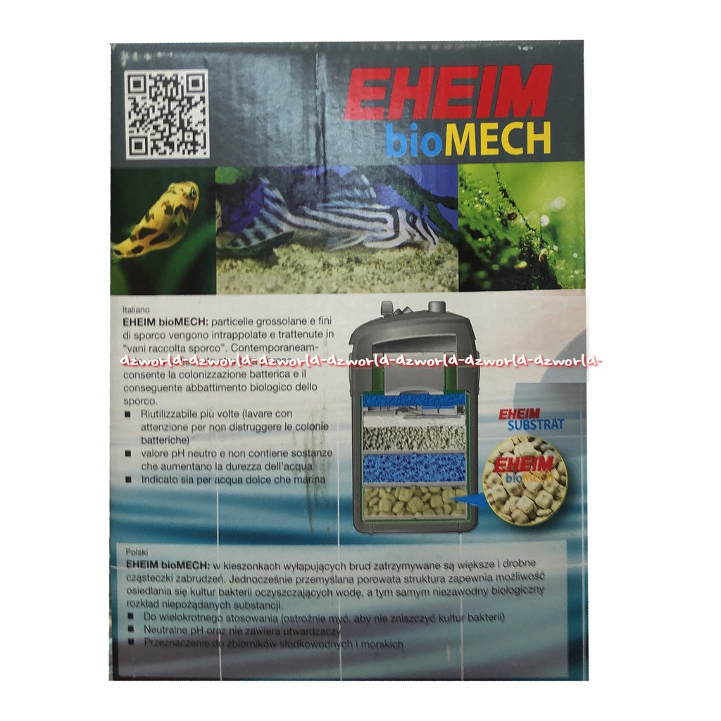 Eheim Substrat Pro Biological Bio Filter Medium Penyaring Air Aquarium 1 Liter Made In Germany