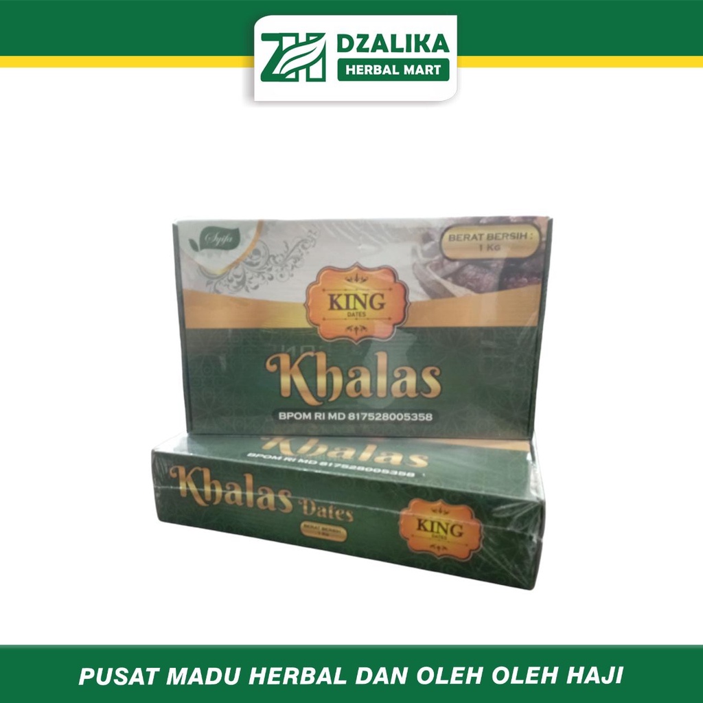 

Kurma Prince Dates Khalas | Kurma Premium Kemasan 1 Kg