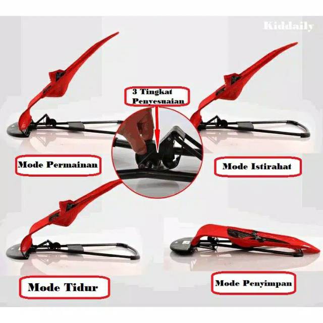Bouncer Bayi kursi Ayunan Bayi Lipat/Baby Bouncer infant-5
