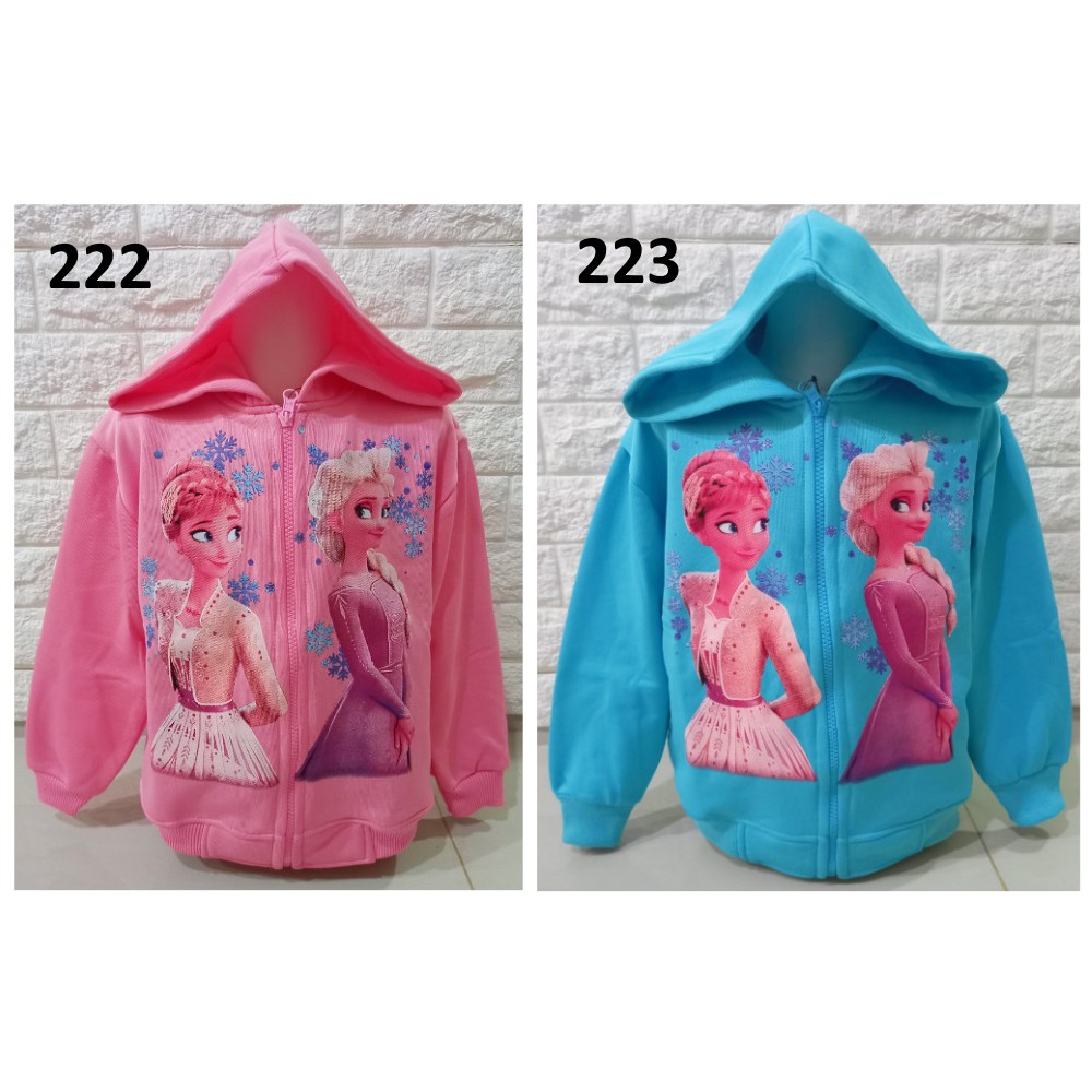 Jaket Anak Perempuan Frozen Elsa Snow