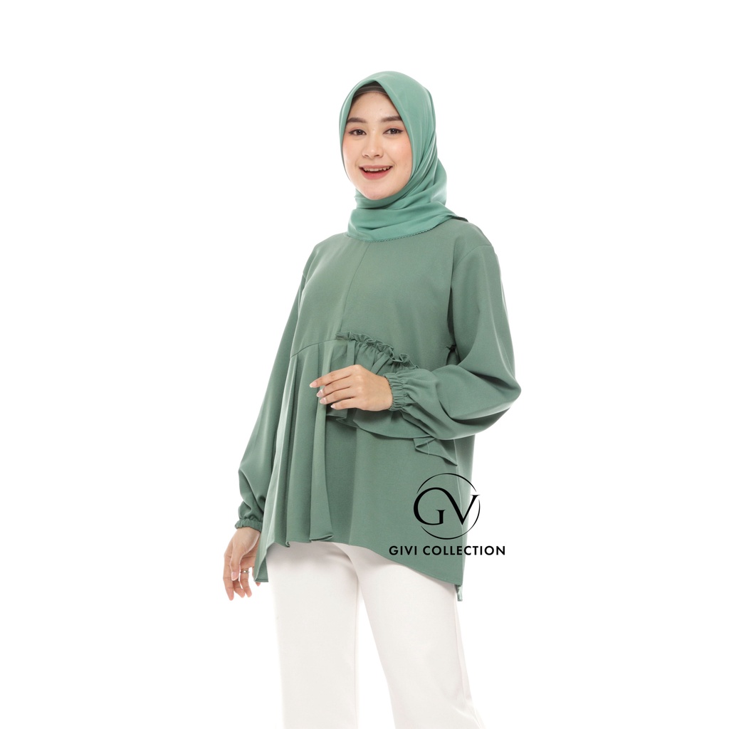 Malvina Blouse  /Atasan wanita / Busui