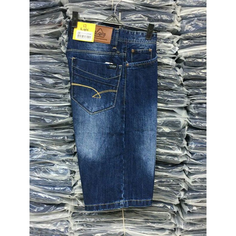 Celana jeans pendek //pakaian pria//ory jeans//