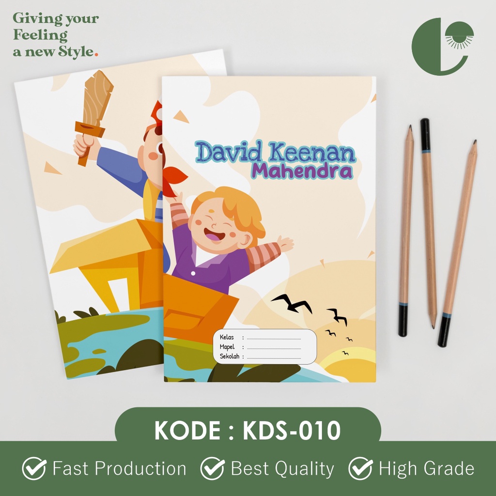 

Sampul Buku Custom | Sampul Aesthetic | Sampul Custom Nama | Free Desain - KDS-010