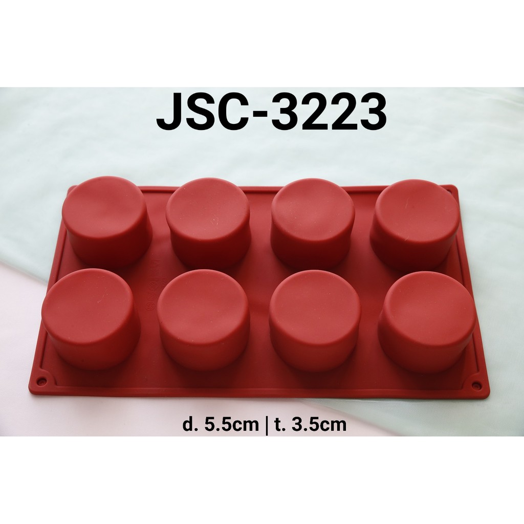 JSC-3223 Cetakan silikon coklat puding entremet mirror cream cake