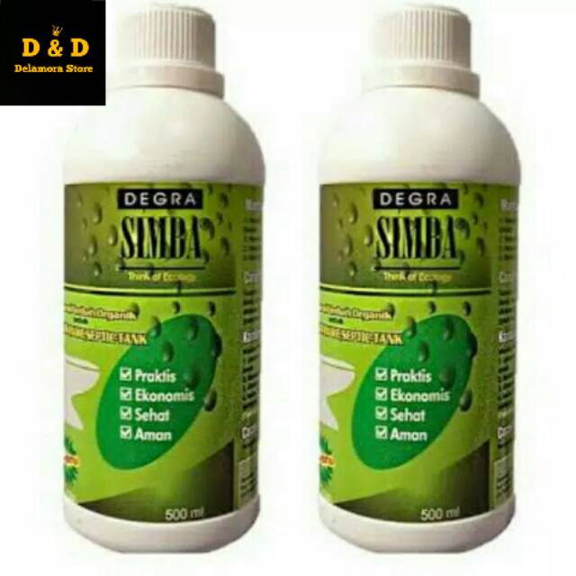 Solusi WC/septic-tang tanpa sedot paling ampuh/solusi WC mampet paling ampuh/DERGA SIMBA 500ml