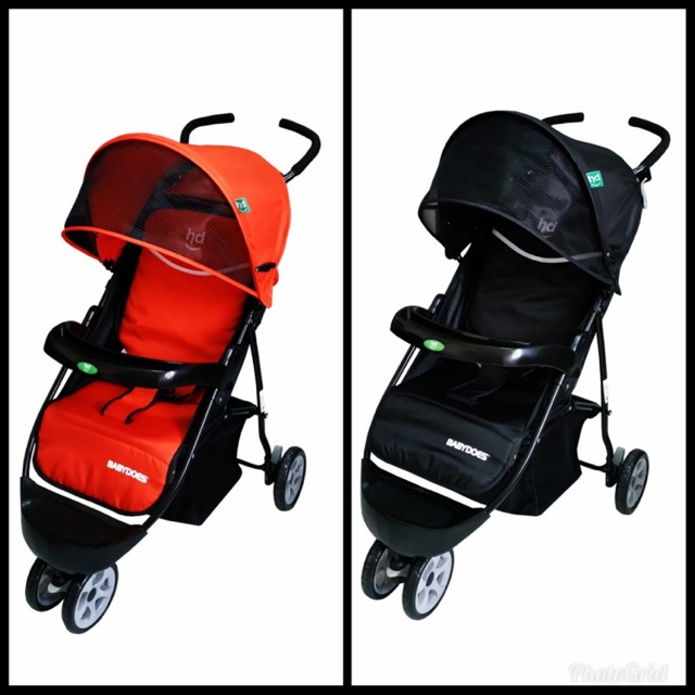 stroller baby roda 3