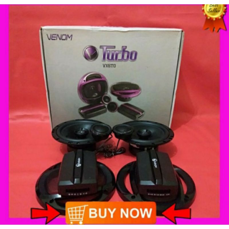 SPEAKER VENOM SPLIT TURBO VX6TO