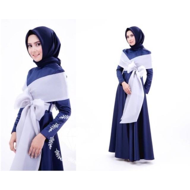 Ruairu MAXY IRISH DRESS GAMIS VELVET KOMBI PITA ORGANDI LEPASAN GAMIS PESTA 3 WARNA Murah