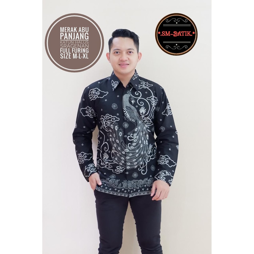 MERAK ABU MERAH SM BATIKSOLOAMANAH BAJU KEMEJA BATIK SOLO PRIA LENGAN PANJANG PENDEK LAPIS FURING ATASAN PREMIUM MODERN DARSA HITAM DAVIN DIRGANTARA DWI REKTA GARUDA PANCASILA GEBER GUNUNGAN GINANDRA GITARJA GUNARDO GUNUNGAN EMAS GUNUNGAN SOGAN HUSADA KLA