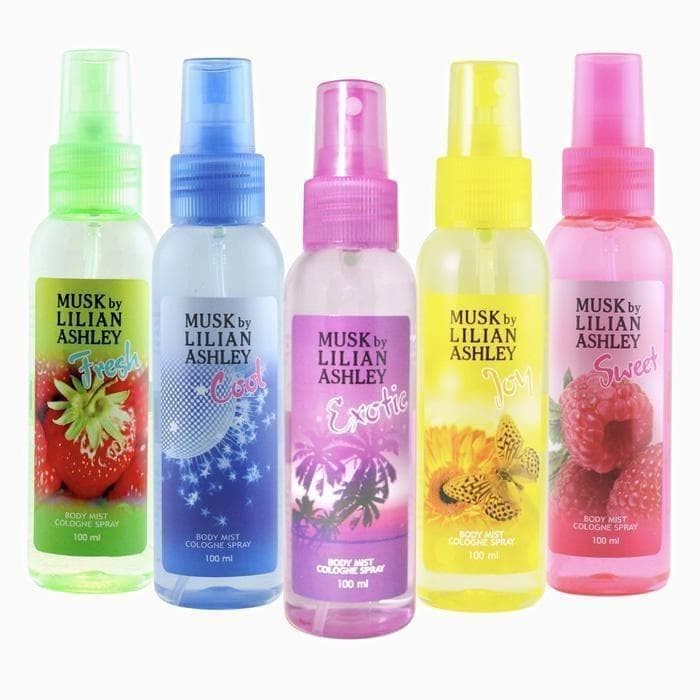 Musk by Lilian Ashley Parfum Body Mist Wanita Exotic 100 ml