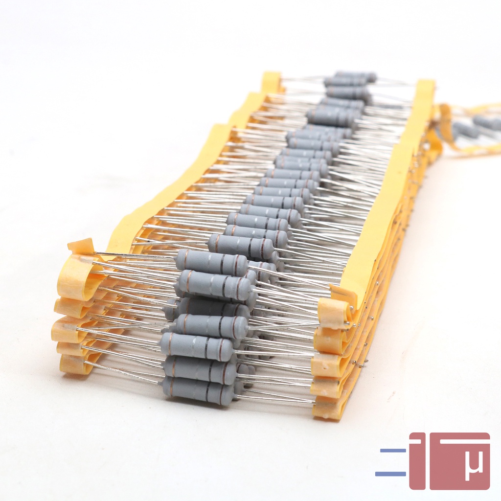 Resistor 0.1R 0.1 Ohm 2W Metal Oxide 5% Taiwan Kaki Tembaga