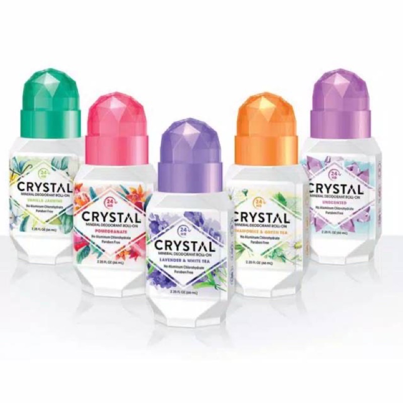 Jual CRYSTAL Natural Deodorant Roll On 66ml Shopee Indonesia