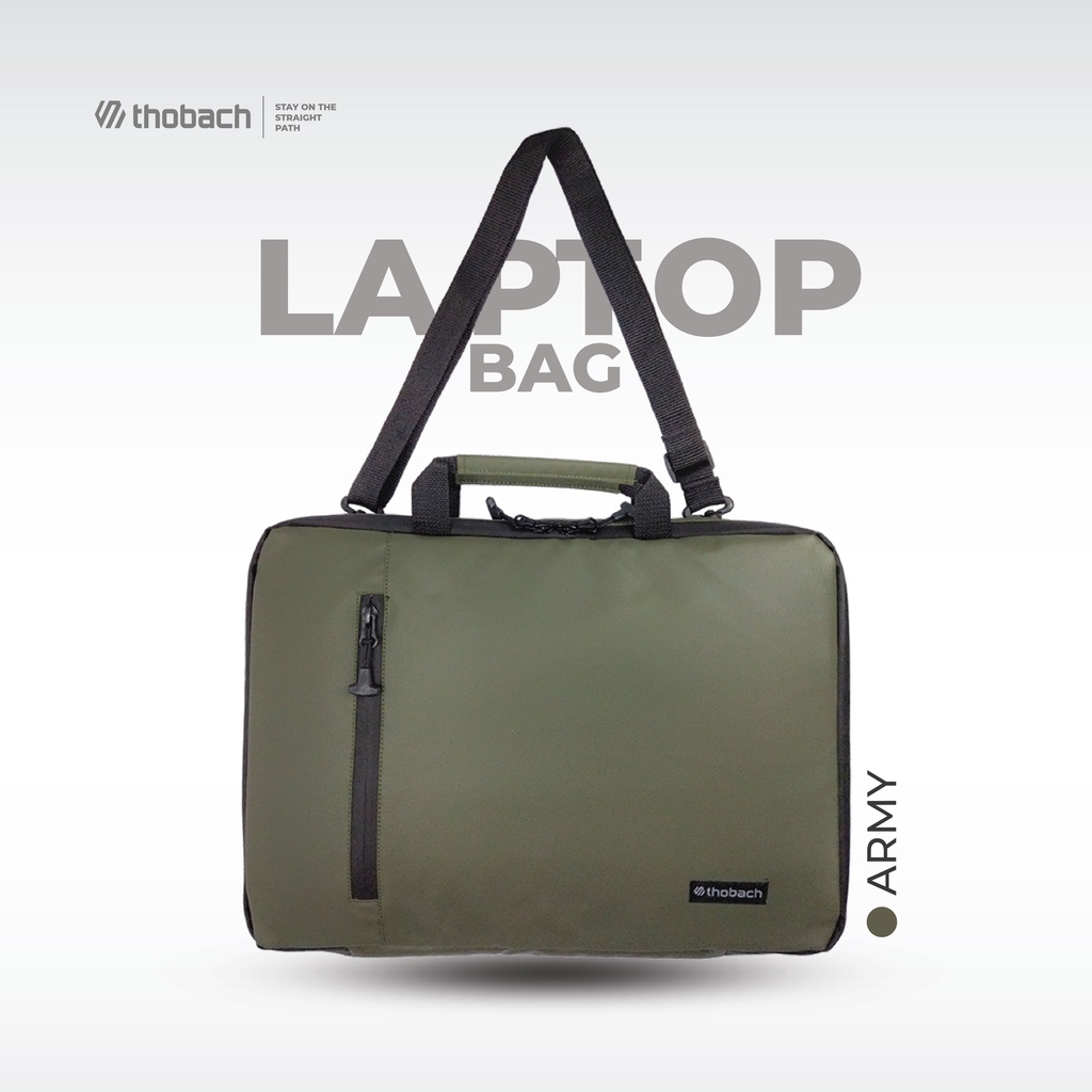 THOBACH-TAS LAPTOP WATERPROOF METRO TAS SELEMPANG LAPTOP