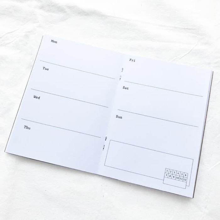 

[RESTOCK] Weekly Insert (Passport Size)