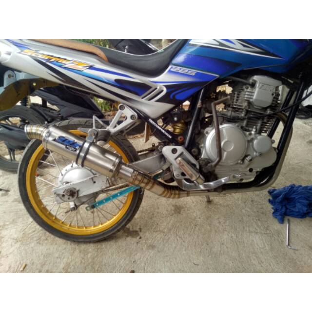 KNALPOT DOS OVAL PDK PNP MOTOR SCORPIO