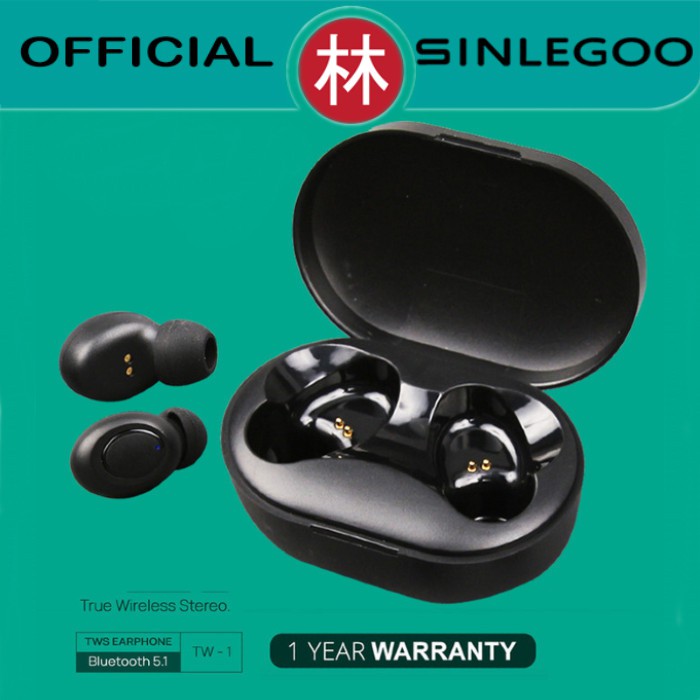 Sinlegoo W1 Earbuds TWS Earphone Wireless