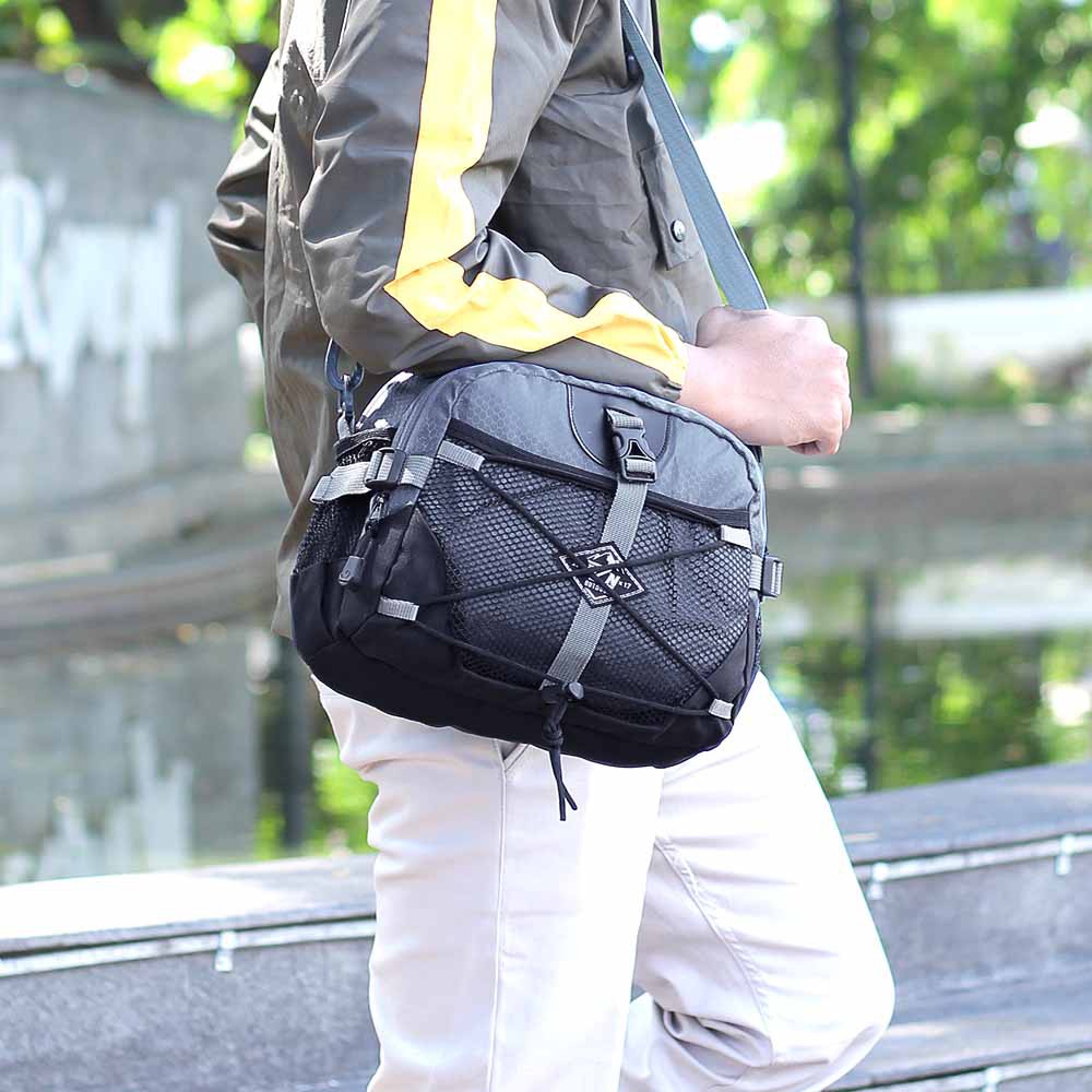 Tas Selempang Sling Bag Pria Besar Premium Waterproof Tas Kamera DSLR