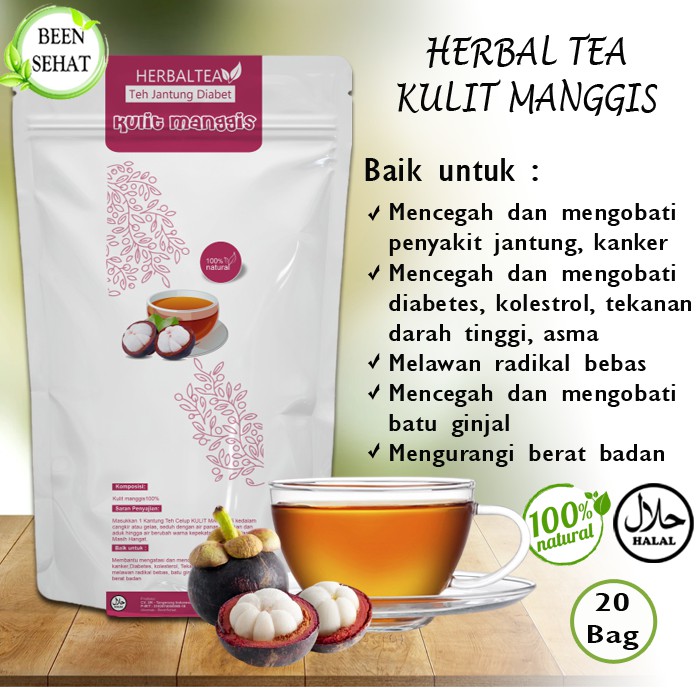 

Teh Herbal Kulit Manggis Teh Celup Isi 20 Obat Jantung Obat Kanker Obat Diabetes Obat Darah Tinggi