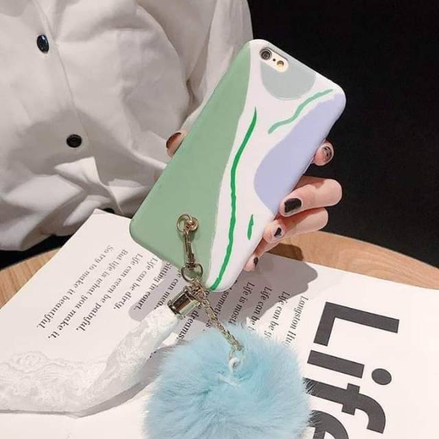 Promo case import Xiaomi free bulu pompom