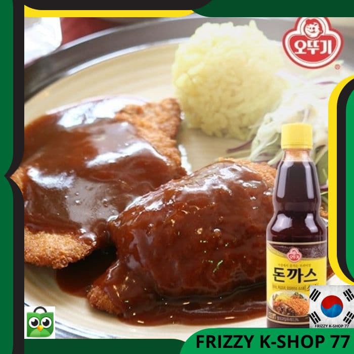 

Spesial - Bumbu Korea Halal/Korea Sauce Ottogi Donkas Katsu- Cutlet Sauce 415 Gr