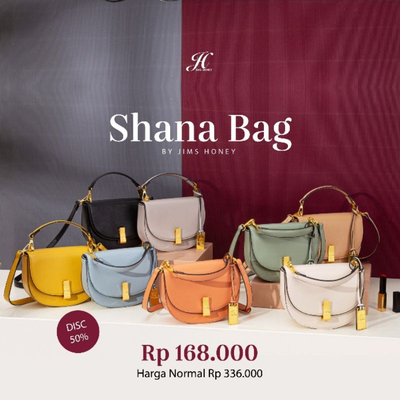 Sale 11.11 jims honey promo ready tas wanita shana bag free box