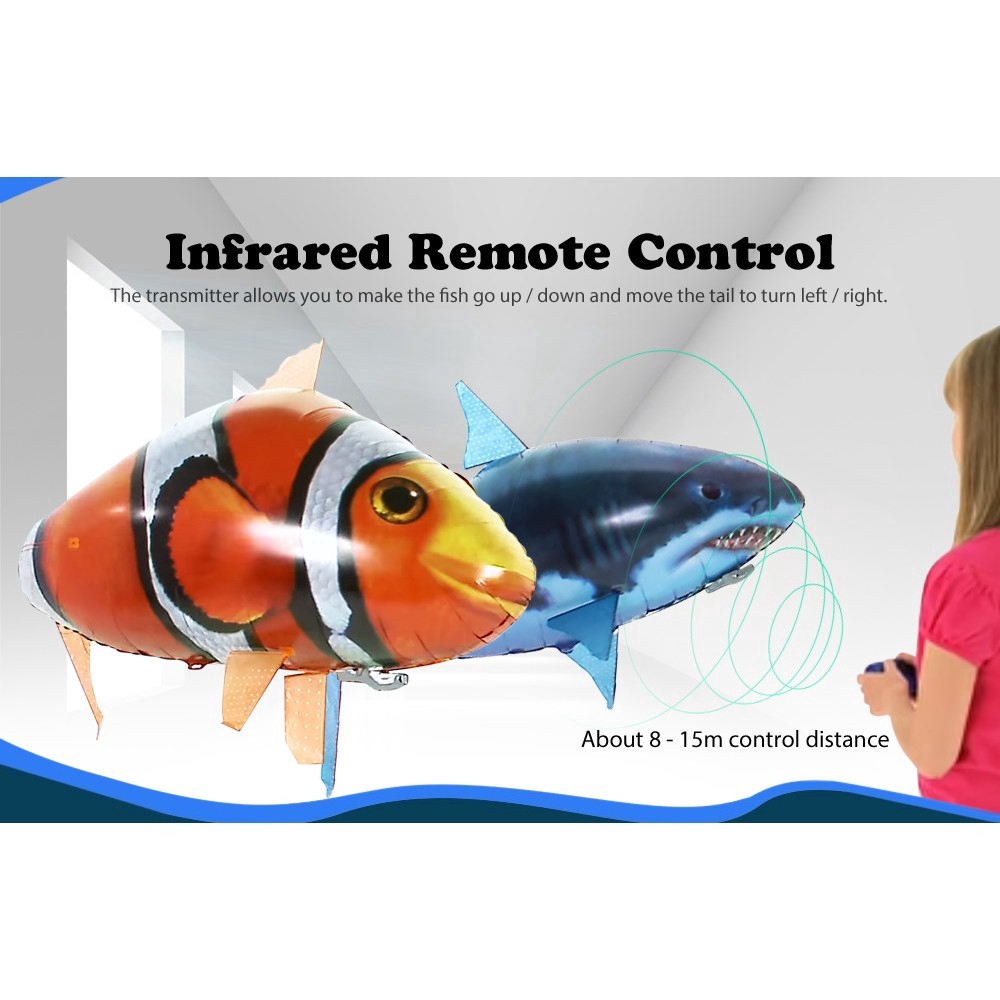 helium balloon fish remote control