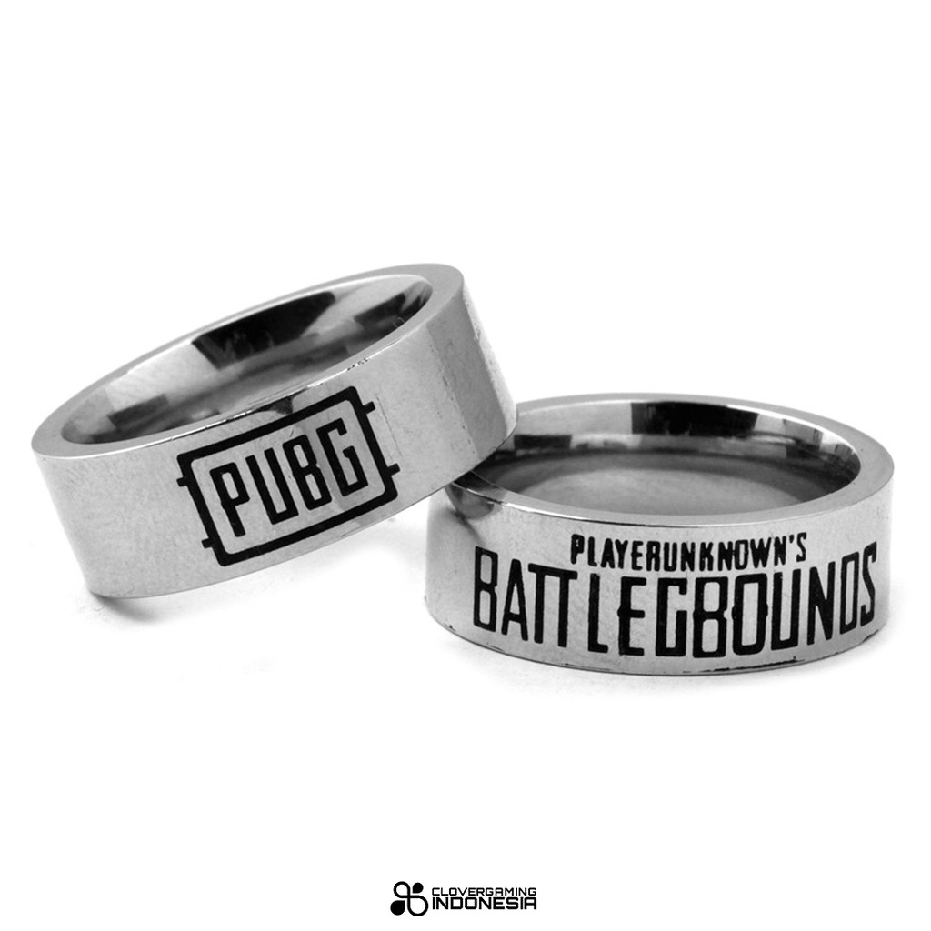 Cincin PUBG Logo - Premium Gaming Player Unknown's Battlegrounds Acc Ring