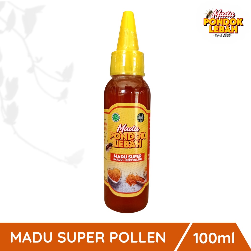 

Madu Asli Super Beepolen Premium 100ml Pondok Lebah