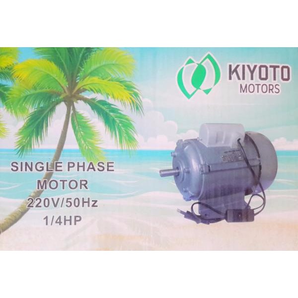 dinamo 1/4HP 1phase 2P 2800RPM KIYOTO/ elektromotor D-33