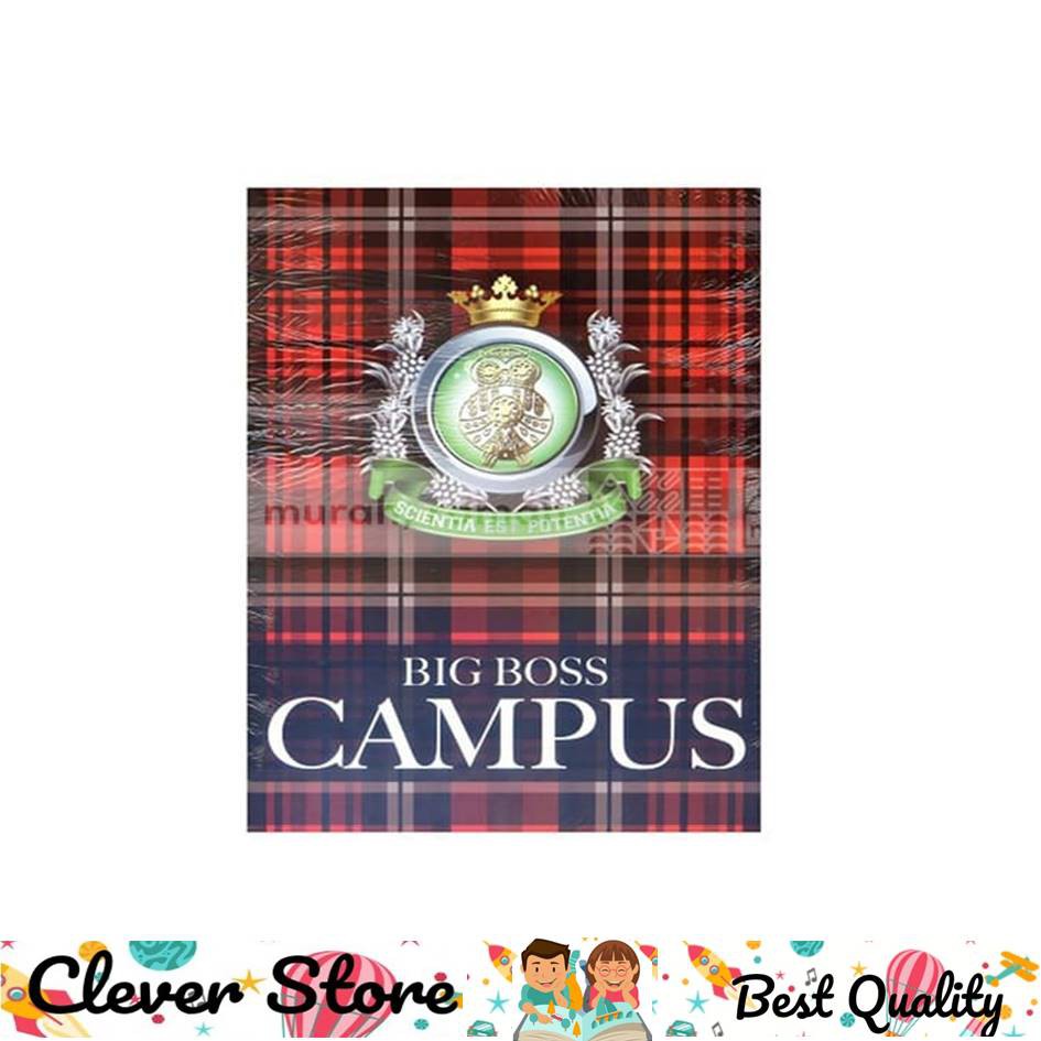 

Buku tulis Big Boss Campus 50 lembar 10 buku - BIGBOSS BOXY