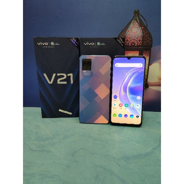 vivo v21 4g 8/256gb second fullset