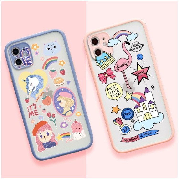 Flamingo hybrid softcase printing case samsung a03s a20s a22 01 core a02s a10 a10s a11 a12 a20 a30 a21s a31 a32 4g a50 a50s a30sa51 a52 a71 a72 j2 j7 prime m30s m21 m31 m51