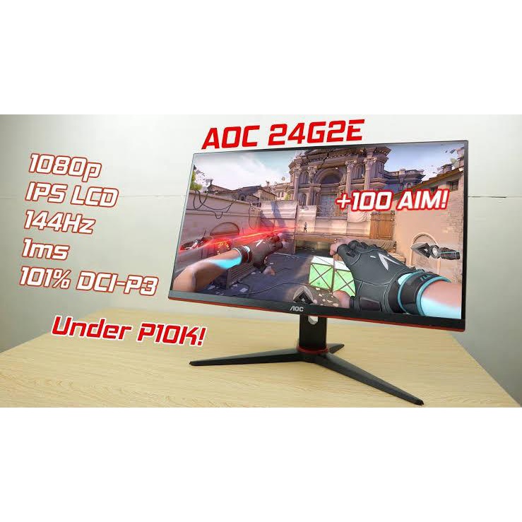 Monitor AOC 24g2e gaming 144hz