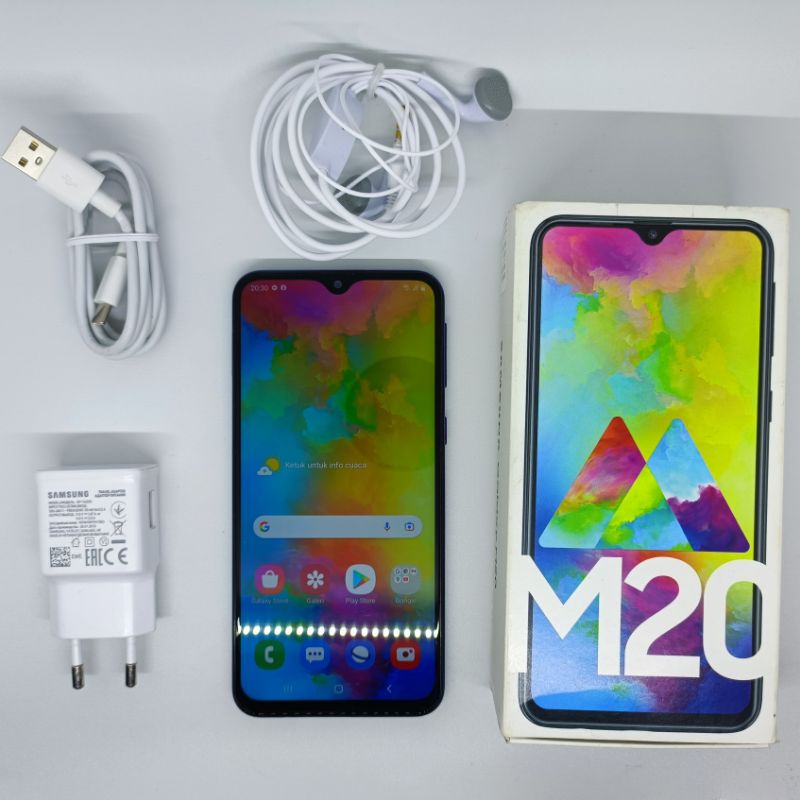 Jual Samsung M 3 32 Second Fullset Indonesia Shopee Indonesia