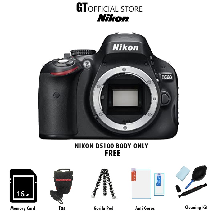 KAMERA NIKON D5100 BODY ONLY