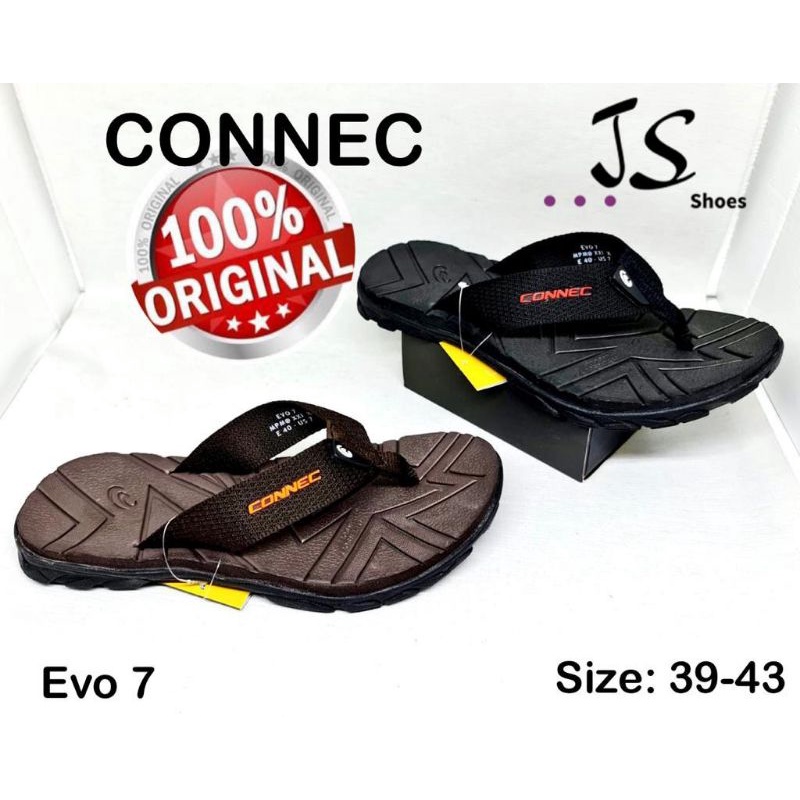 CONNEC EVO 7 - SANDAL JEPIT CASUAL PRIA DEWASA MERK CONNEC