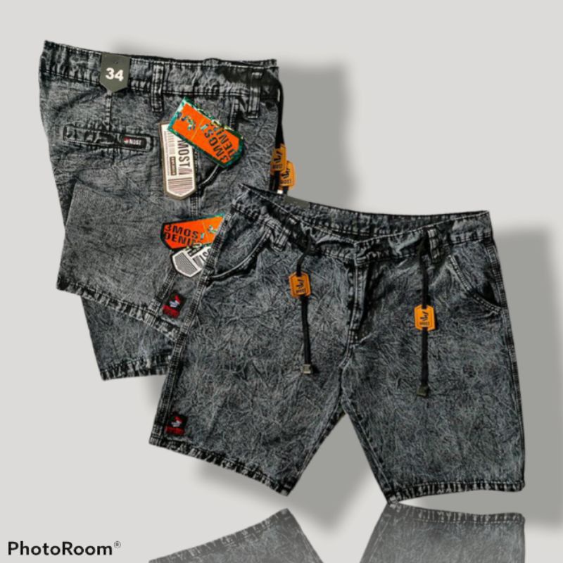 celana jeans pendek snow/celana pendek pria/celana jeans pendek pria/celana pendek jeans pria