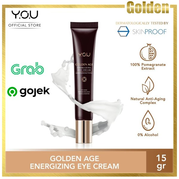 YOU Golden Age Energizing Eye Cream 15g[Intense Eye Firming Treatment] Original