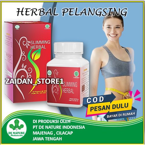 Obat Herbal Pelangsing 100% Alami ( Sliming Herbal )