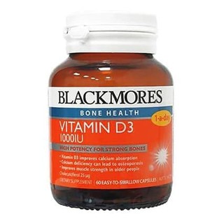 Blackmores Vitamin D3 1000iu 60 Capsules - 