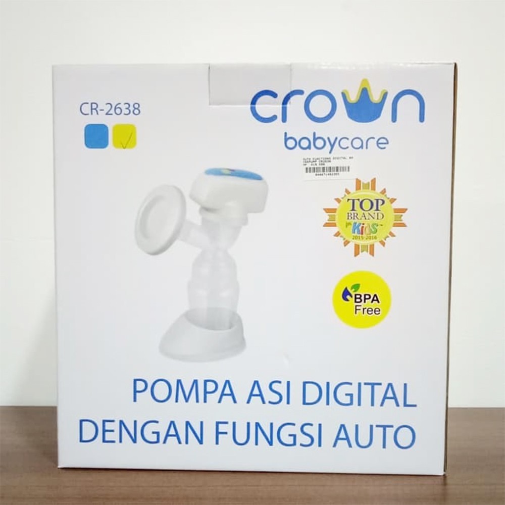 Breast Pump Crown Babycare Auto Functions Digital CR2638 Alat Pompa ASI Digital dengan Fungsi Auto